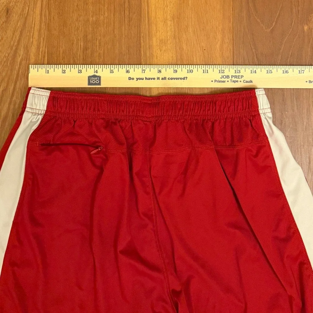 Adidas Red Athletic Shorts Men's Size Large